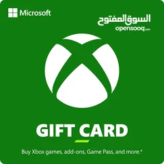  2 بطاقات Xbox gift card