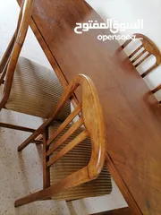  5 طاوله وست كراسي زان للبيع