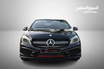  2 0% DP - GCC SPECS - MERCEDESE A250 AMG KIT - 2.0 TURBO CHARGE I4 2014 - MINT CONDITION