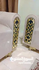  1 طقم. كورنر 8مقاعد مع سجاده وبرداي