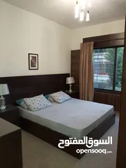  8 شقة ارضية مفروشة للايجار 2 نوم في عبدون