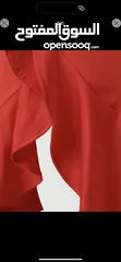 4 فستان قصير احمر روعه