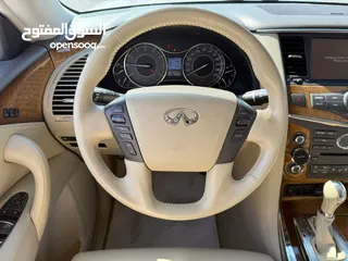  7 إنفنيتي QX80 فضي داخل بيج خليجي