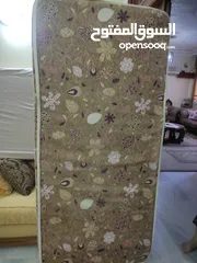  1 فرشة اسفنج ضغط مفرد 190x90x15 بحاله جيده فرشة اسفنج ضغط مفرد 190x90x15 بحاله جيده