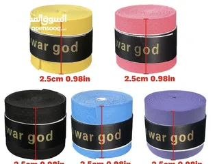  3 اكسسوارات، ستكرات عواكس، جلد منع انزلاق مقابض للدراجات ومقابض التنس
