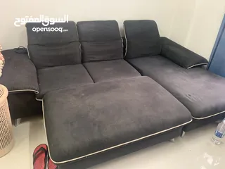  2 L sofa set and 2 people sofa