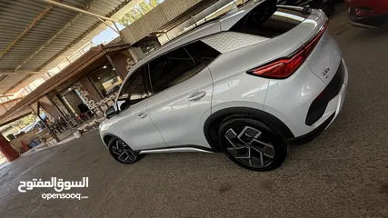  7 BYD_YUAN_PLUS_ADVANCED_2023  ممشى قليل 11500 كيلو فقط  فحص اتوسكور 94