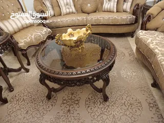  4 طاولات خشب مصري