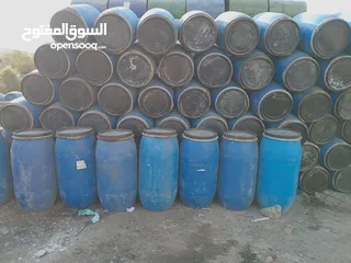  2 براميل بلاستك