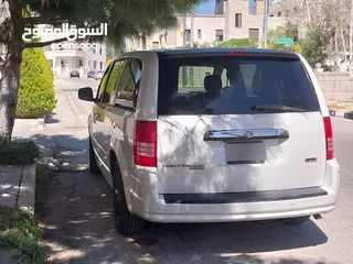  8 chrysler town 2008 فحص كامل تب نظافة  7مقاعد VIP