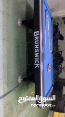  2 طاولة بلياردو امريكي برونزيك شبه جديدة بطولكرم .