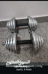  1 Dumbbell set 30 KG