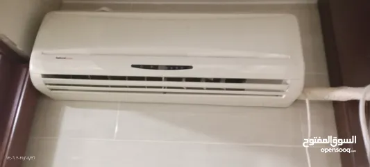  1 مكيف للبيع نوع national مستعمل خفيف