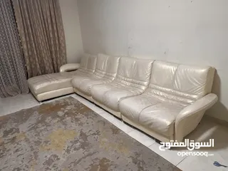  2 Sofa set easy to wash fully shining