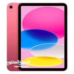  4 iPad 10 (256) GB  ايباد 10 جديد مسكر كفالة الوكيل الرسمي سنة كاملة