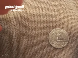  2 عمله ربع سنت امريكي من عام 1983
