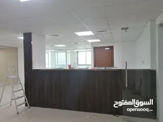  2 OFFICE PARTITION MIRROR GLASS