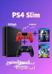  1 PS4 slim used for sale بليستيشن 4 سليم مستعمل للبيع