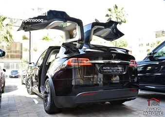  25 تسلا Model X كفالة الوكالة 2018 Tesla Model X D75