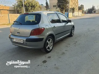  7 بيجو 307 موديل 2004 للبيع او البدل