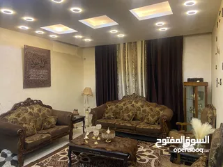  2 طقم كنب مصري خشب زان دمياطي مع طقم طاولات وبرداي
