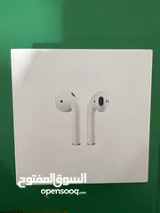  1 AirPods  اصلية مش كوبي مستعملة