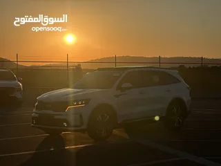  5 كايا سورينتو 2023 فل الفل  فتحة سقف بانوراما  4x4 ///240Hp بنزين + كهرباء  ( Haybrid) 1600cc