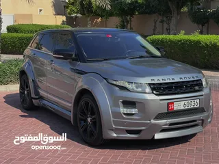  1 range-rover evoque 2013 Gcc رنج روفر ايفوك