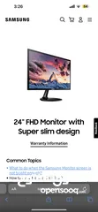  6 شاشة FHD مقاس 24 بوصة بتصميم نحيف للغاية24" FHD Monitor with Super slim design