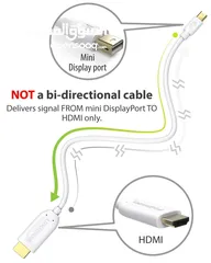  3 Mini DisplayPort DP to HDMI  ميني ديسبلى الى اتش دي