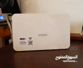  1 راوتر زين هواوي 4G بلس - مودم بشغل خط انترنت Zain