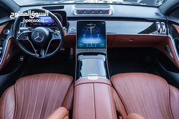  23 Mercedes S450 2022 Amg kit Mild hybrid 4matic    السيارة وارد الشركة و قطعت مسافة 64,000 كيلو