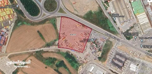  9 In Turkey 's Industrial City GEBZE. Industrial Zoned Land. Suitable for Logistics and Storage