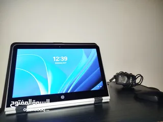  7 لابتوب hp لمس بتحول لتابلت بحالة ممتازة بسعر مغري جدا