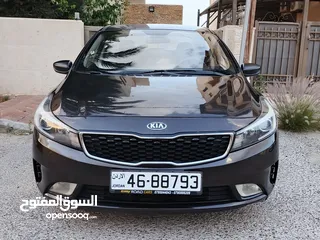  18 كيا سيراتو موديل 2018 وفل اتوماتيك شاشه وكاميرا بني مميز كاش او اقساط