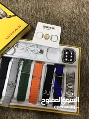  5 بكج ساعه يد ذكيه مع 7الوان سير منوع Smart watch