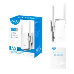  1 AX1800 Dual Band Wi-Fi 6 Range Extender, Model: RE1800 موسع شبكة كودي واي فاي 6