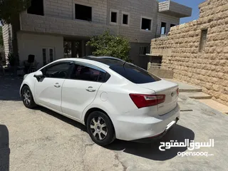  10 كيا برايد 2016 سقف اسود اتوماتيك ولا ضربه