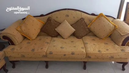  2 طقم كنب زان