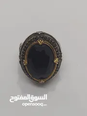  16 خواتم فضه 929 احجار كريمه و أوزان اغلبها خواتم ايرانيه ثقيله..