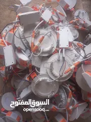  3 سبوت قياس 7 سم  لون صحراوي سبوت سبوت سبوت إنارة ديكور
