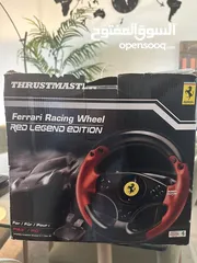  5 Thrustmaster Red Legend Ferrari  Racing Wheel for PS3 PC