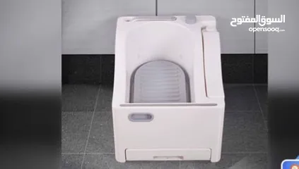  15 جهاز غسل القدمين محمول متنقل اجهزة للوضوء لاسلكي لكبار السن Portable Wudu Foot Washer Machine ، جهاز