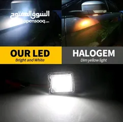  8 مصباح ترحيبي تحت المرآة LED