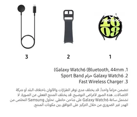  9 ساعة سامسونج جالاكسي ‏samsung galaxy watch 6 44mm أصلية