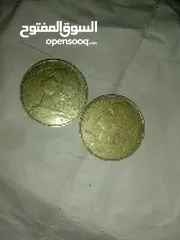 19 عملة مدية معدنية 100 ليرة