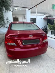  5 هونداي اكسنت 2013 اللون احمر ماتور 16 شاشه فحص 2 جيد  كوشوك جديد ودهان جديد واقتصادي وماتور وقير جيد