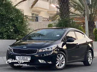  26 كيا k3 2017  لون اسود وارد كوريا الصنف المميز  فحص كامل 7 جيد استخدام شخصي