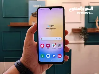  1 مستعمل ايام Samsung A25 5G رام 16 جيجا 256 بدون كرتونه هدية كفر ولزقة وشاحن الاصلي متوفر توصيل