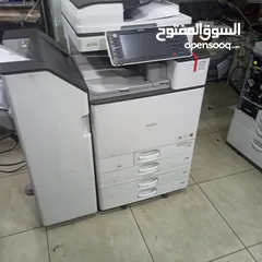  6 ماكنه تصوير ملونه نوع ريكو موديل 4503 فل نظافه صوره مرايه  مواصفات عاليه دقه بالطباعه